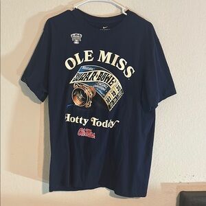 Men's Nike Navy Ole Miss Rebels 2022 Sugar Bowl Bound Mantra T-Shirt